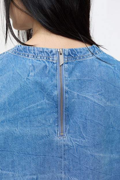 Denim Top - Mid Blue - DUNE + SALT