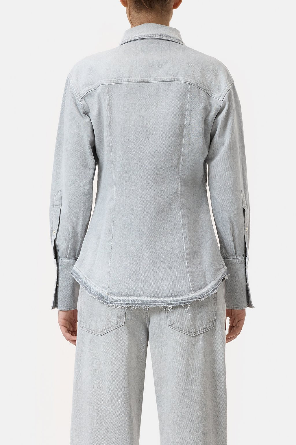 Denim Shirt - Light Grey - DUNE + SALT