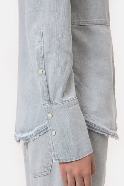 Denim Shirt - Light Grey - DUNE + SALT