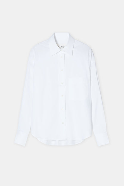 Poplin Blouse - White - DUNE + SALT