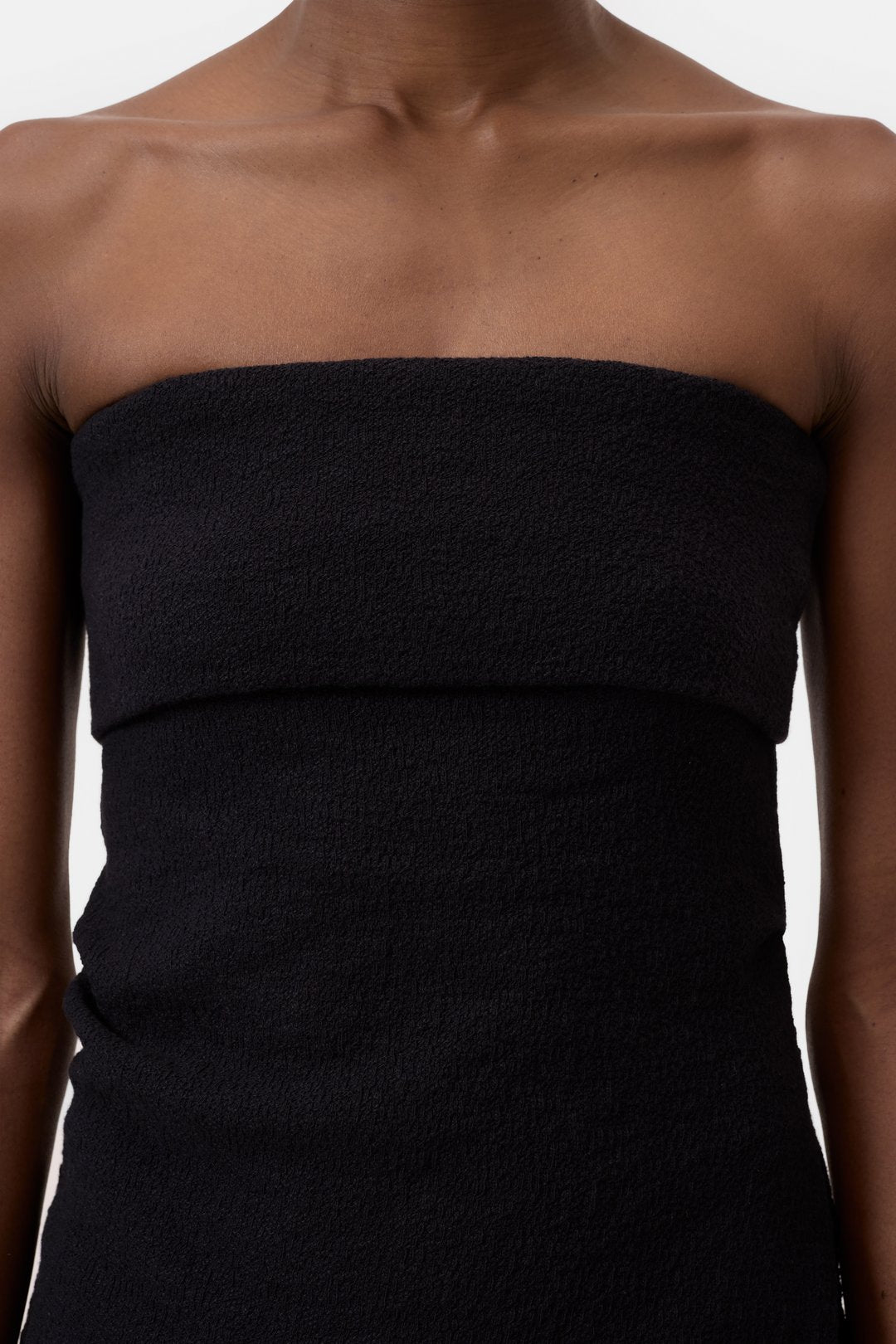 Cotton Tube Top - Black - DUNE + SALT