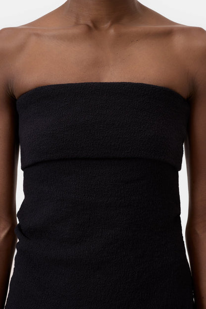 Cotton Tube Top - Black - DUNE + SALT
