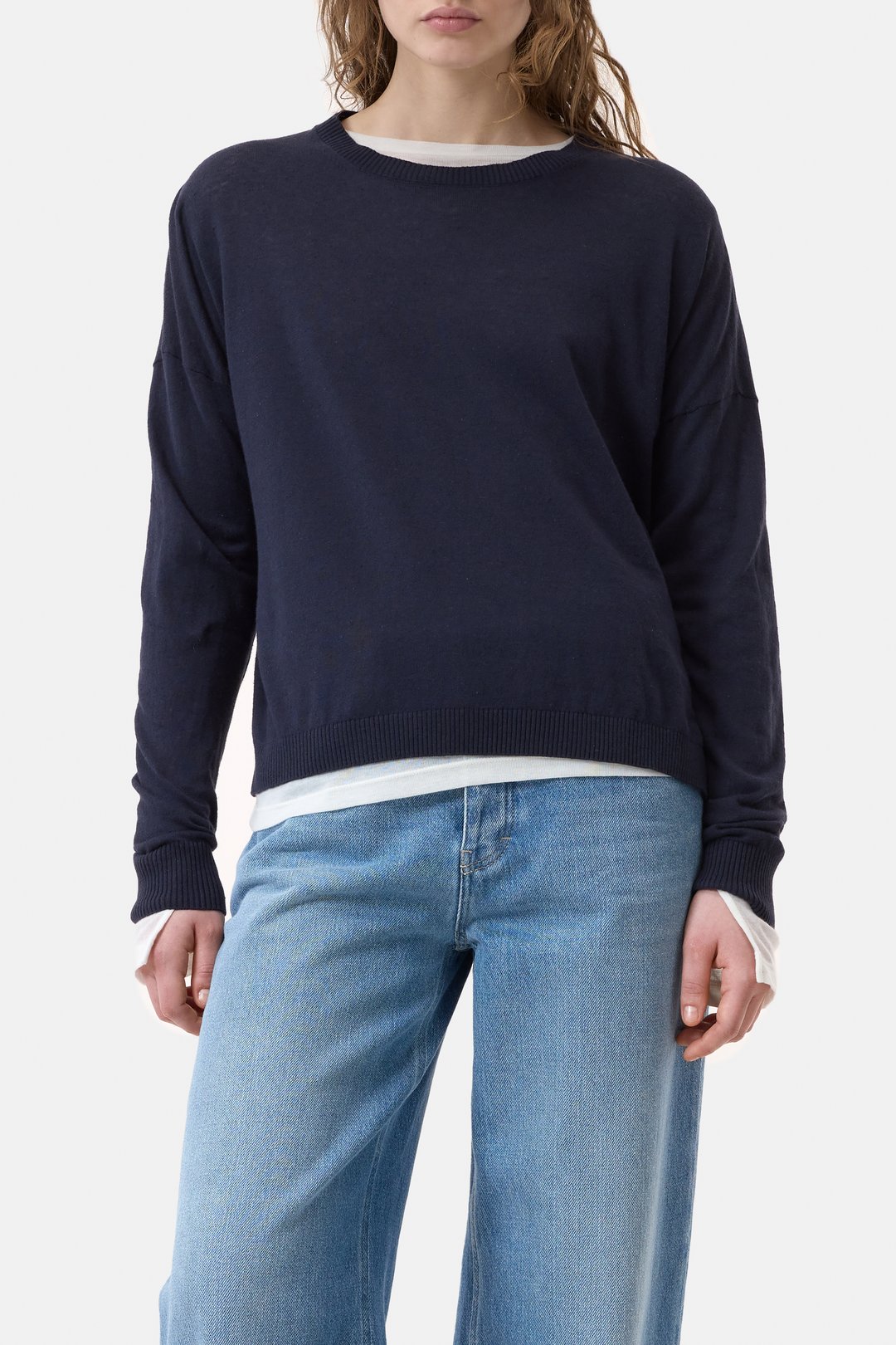 Knitted Longsleeve - Dark Night - DUNE + SALT