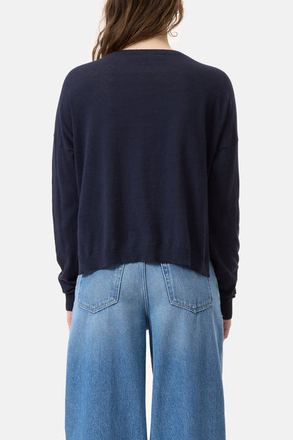 Knitted Longsleeve - Dark Night - DUNE + SALT