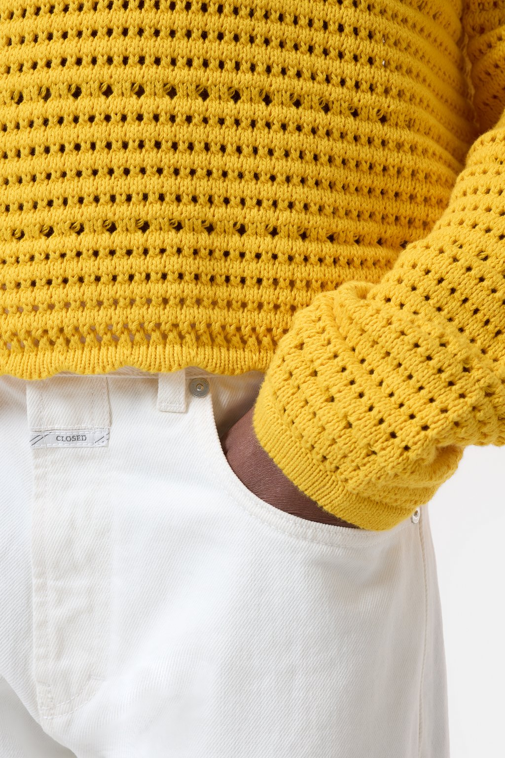 Organic Cotton Polo Shirt - Mango Yellow - DUNE + SALT