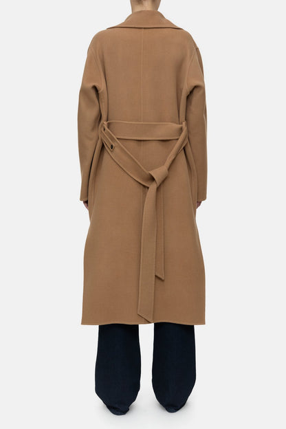 DoubleFace Coat - Biscotti Brown - DUNE + SALT