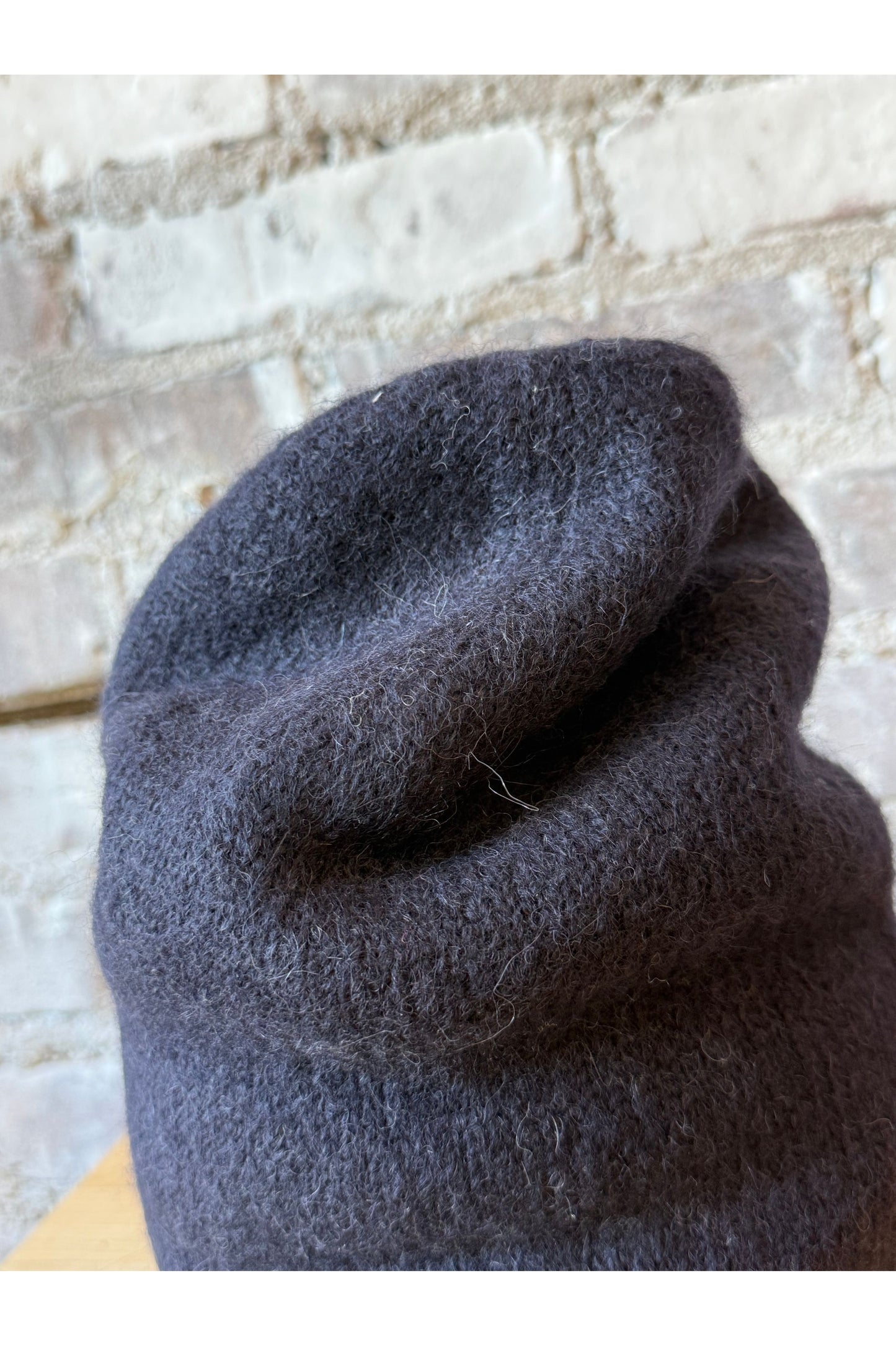 Baby Alpaca Andes Beanie - Dark Navy - DUNE + SALT