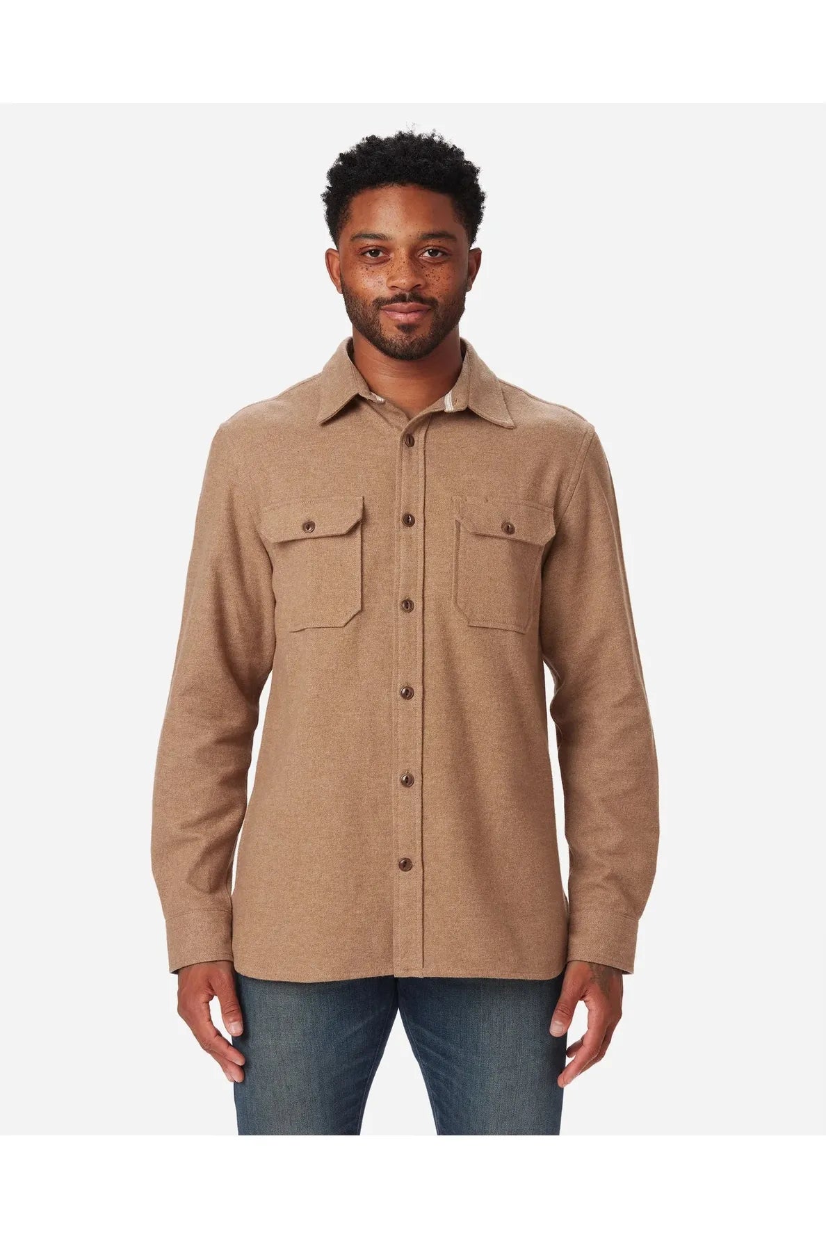 Utility Flannel - Camel - DUNE + SALT