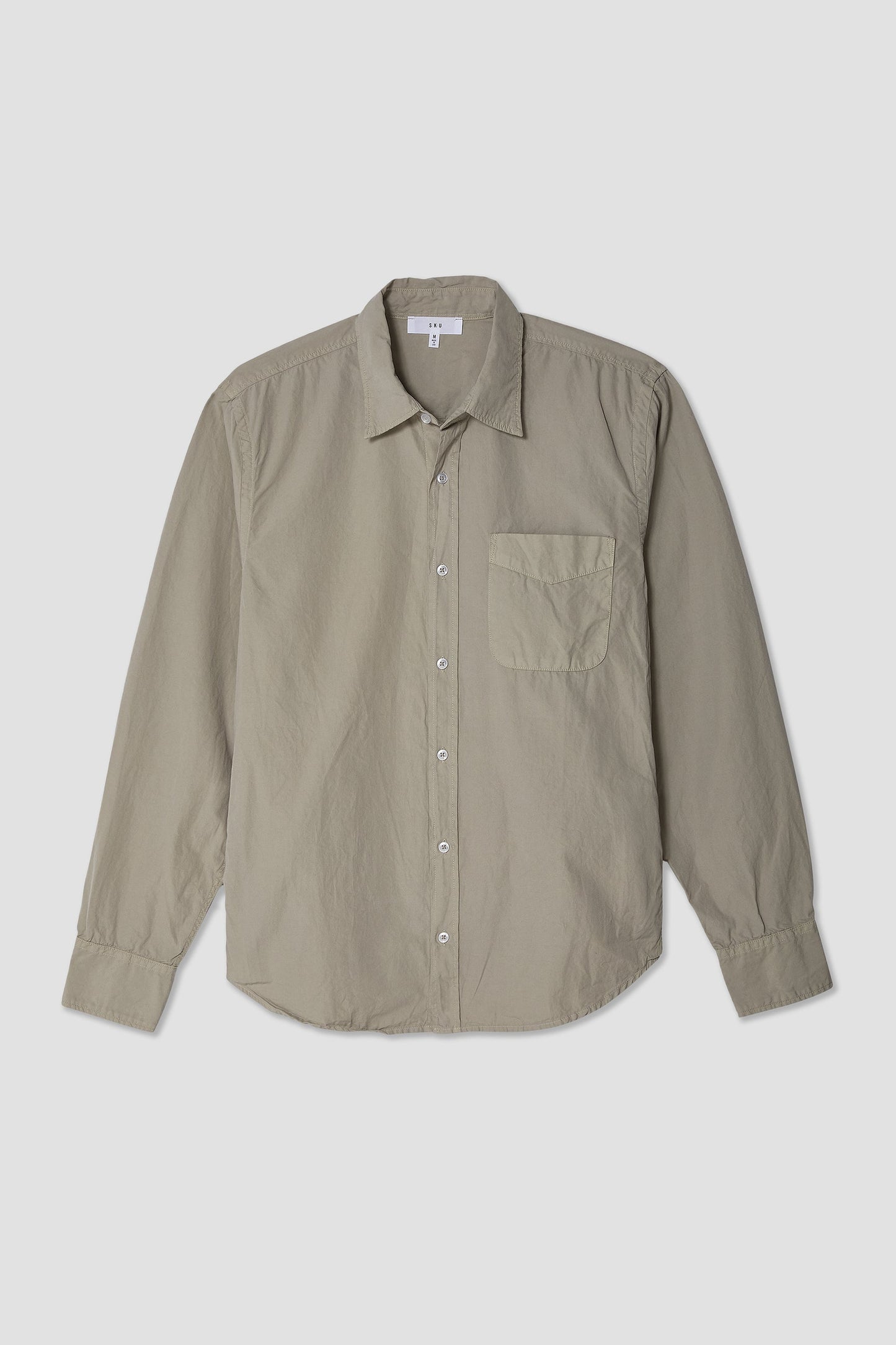 Poplin Standard Shirt - Earth - DUNE + SALT