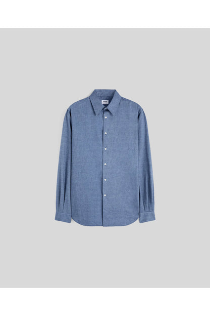 Comma Flannel Shirt - Sky Blue - DUNE + SALT
