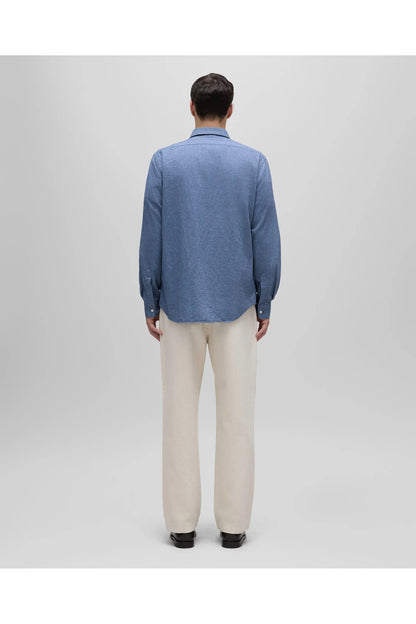 Comma Flannel Shirt - Sky Blue - DUNE + SALT