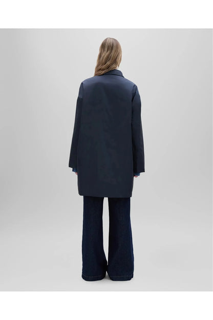 Teena Nylon Coat - Navy - DUNE + SALT