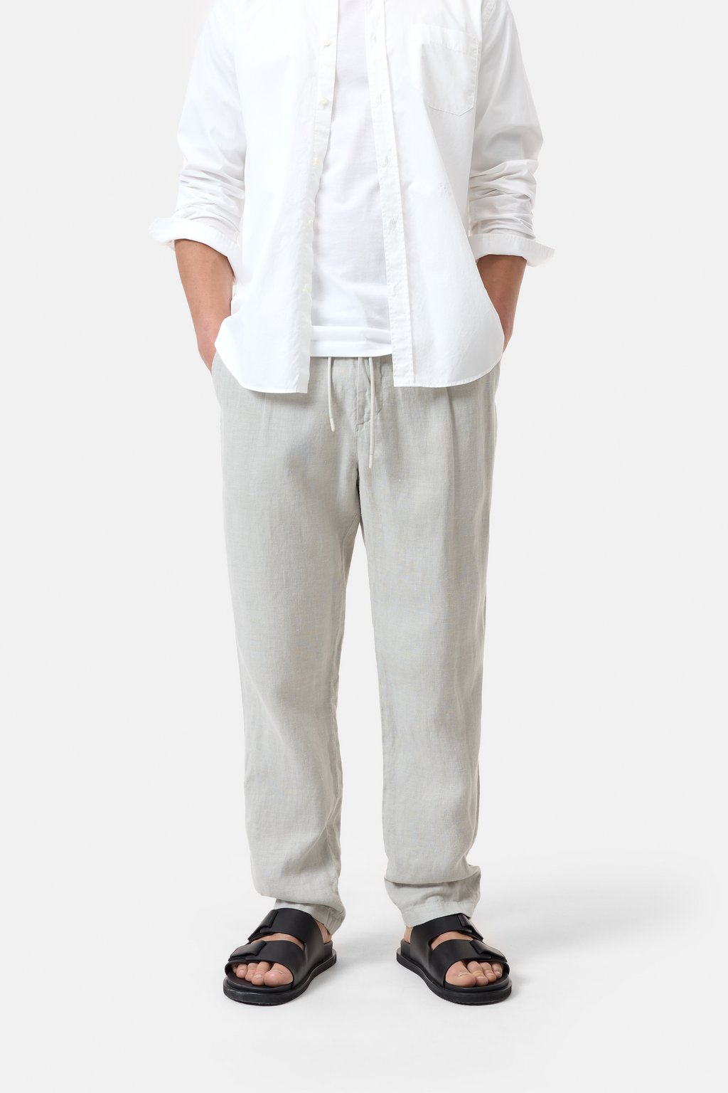 Vigo Tapered Regular Pant - Cloud Grey - DUNE + SALT