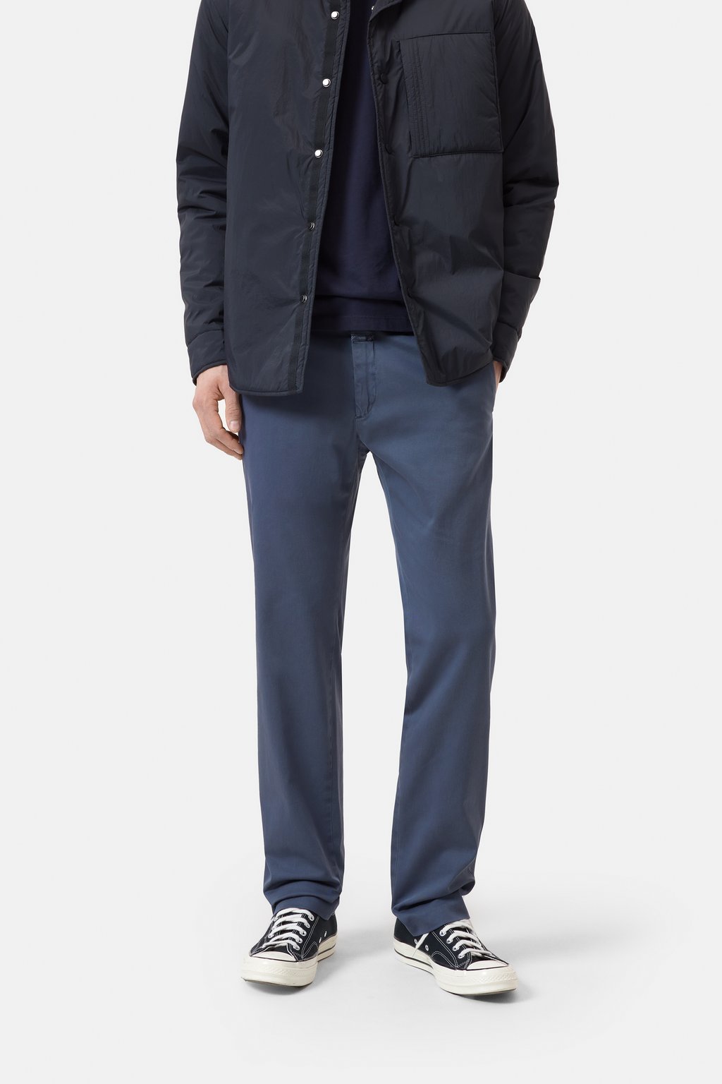 Clifton True Slim Pants - Smokey Blue - DUNE + SALT
