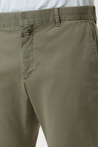 Clifton True Slim Pants - Chino Green - DUNE + SALT