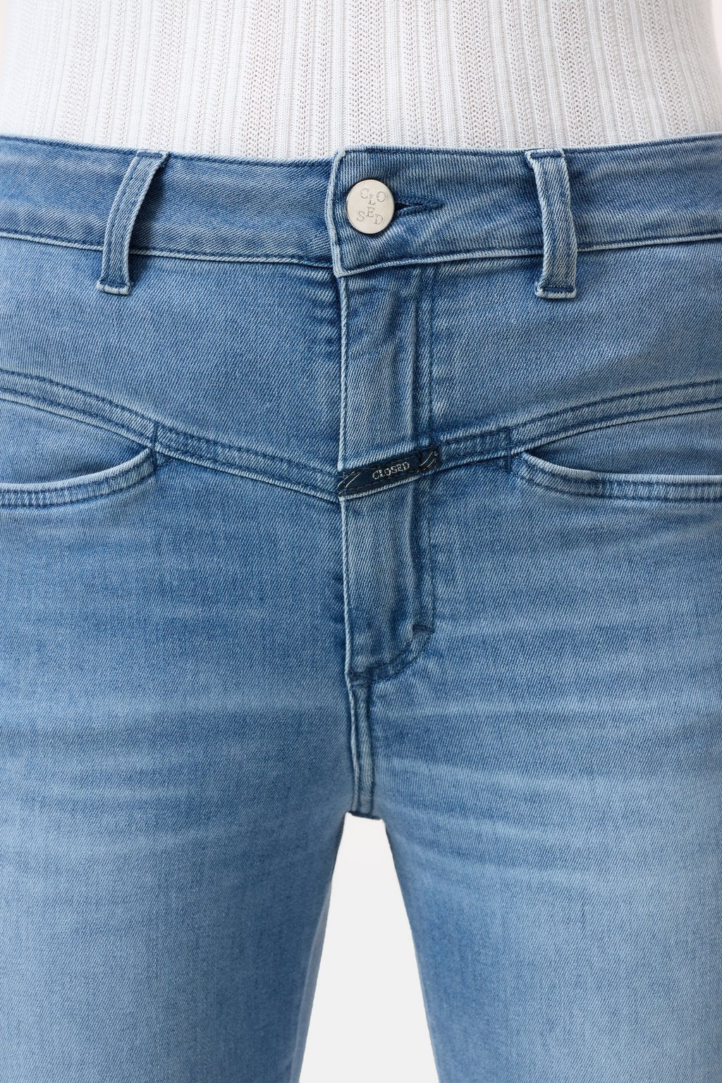 Pedal Pusher Relaxed Jean - Mid Blue - DUNE + SALT