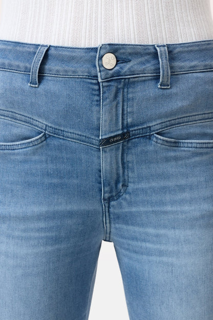 Pedal Pusher Relaxed Jean - Mid Blue - DUNE + SALT