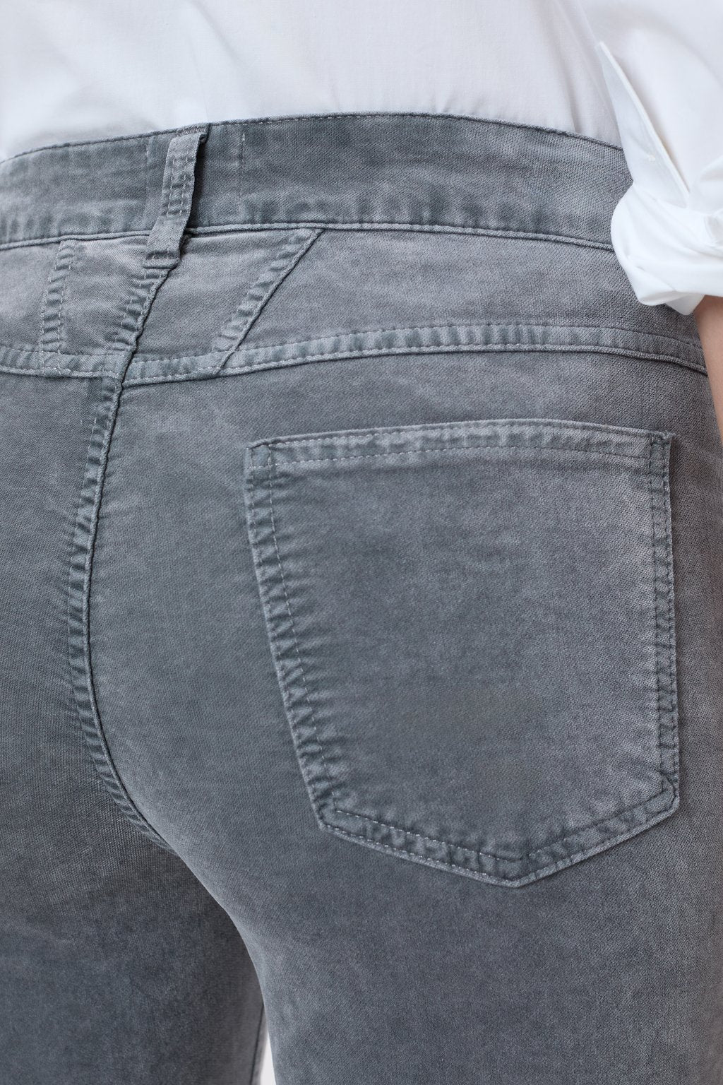 Pedal Pusher Velvet Heritage Pant - Rain - DUNE + SALT