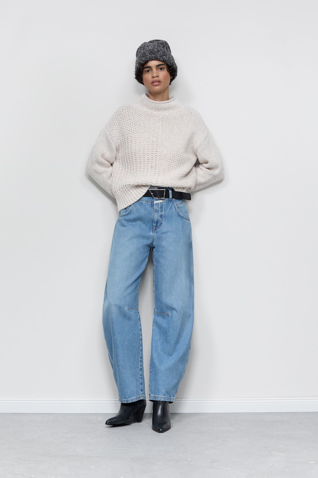 Ridge-X Wide Jeans - Mid Blue - DUNE + SALT