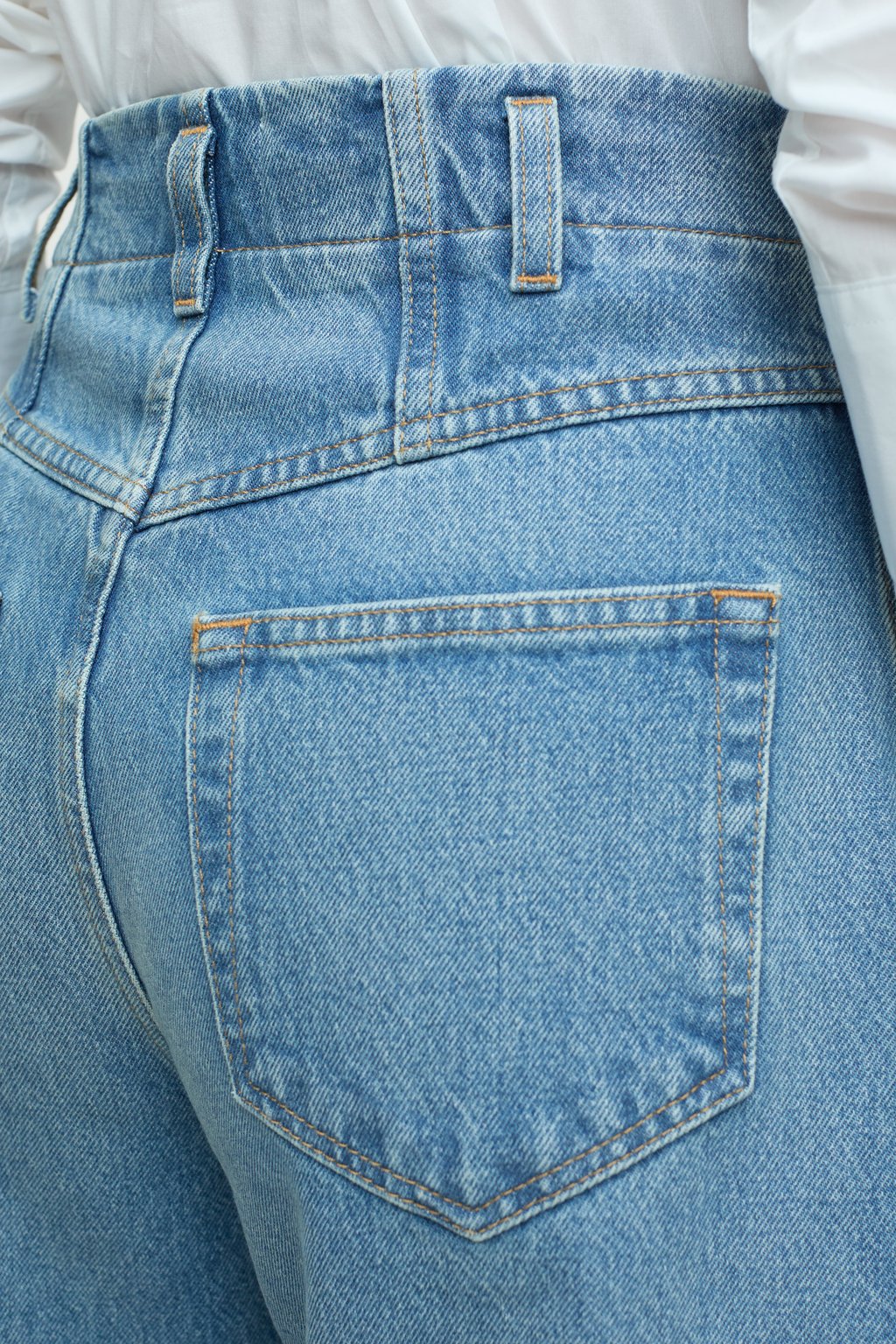 Ridge-X Wide Jeans - Mid Blue - DUNE + SALT