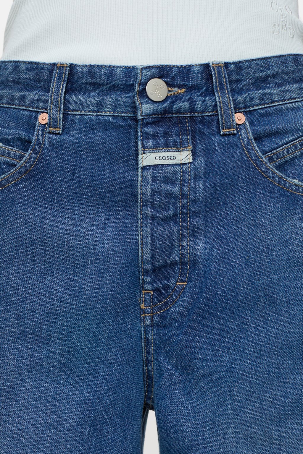 Nikka Wide Jean - Mid Blue - DUNE + SALT