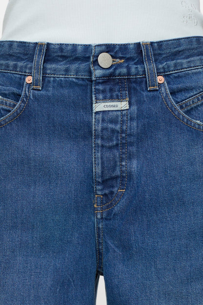 Nikka Wide Jean - Mid Blue - DUNE + SALT