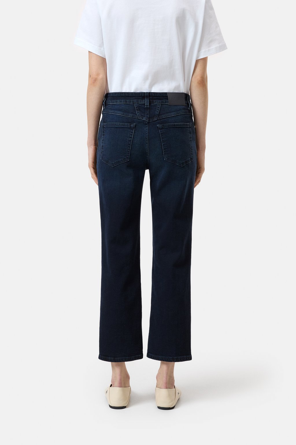 Milo Comfort Stretch Straight Jean - Blue/Black - DUNE + SALT