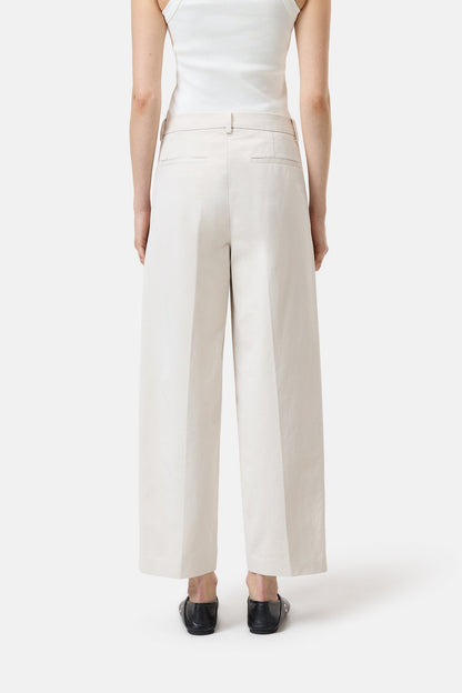 Ruthy Relaxed Pant - Stone Beige - DUNE + SALT