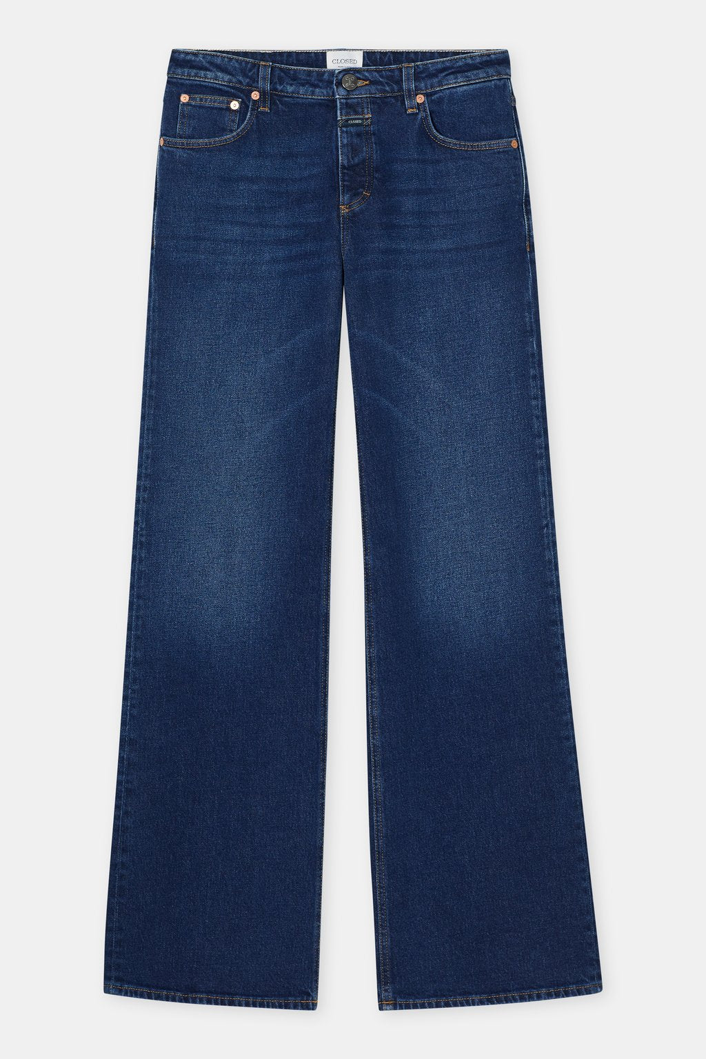 Gillan Comfort Stretch Wide Jean - Dark Blue - DUNE + SALT