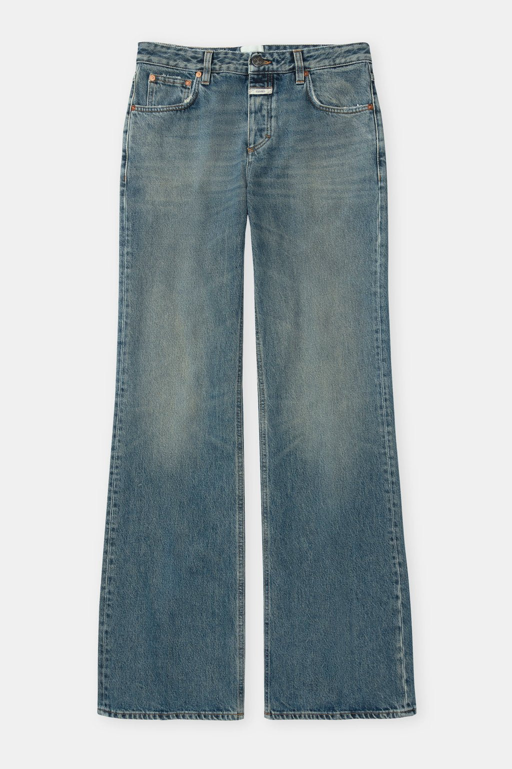 Gillan Wide Jean - Mid Blue - DUNE + SALT