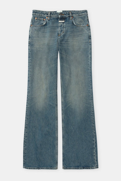Gillan Wide Jean - Mid Blue - DUNE + SALT