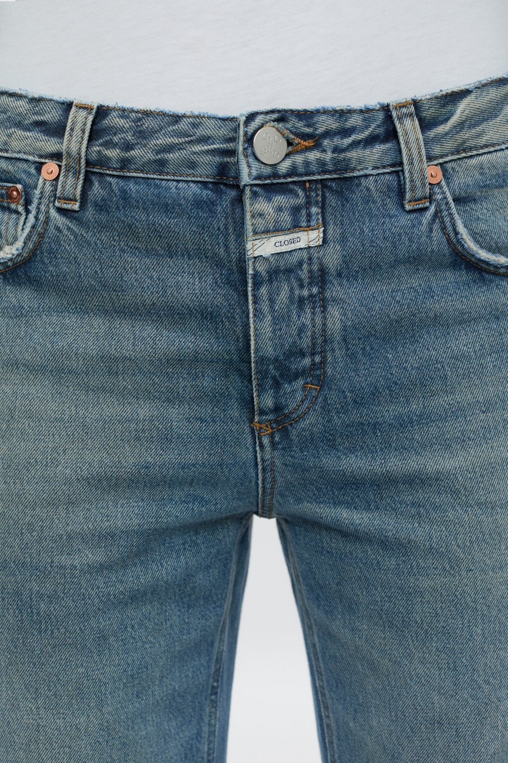 Gillan Wide Jean - Mid Blue - DUNE + SALT