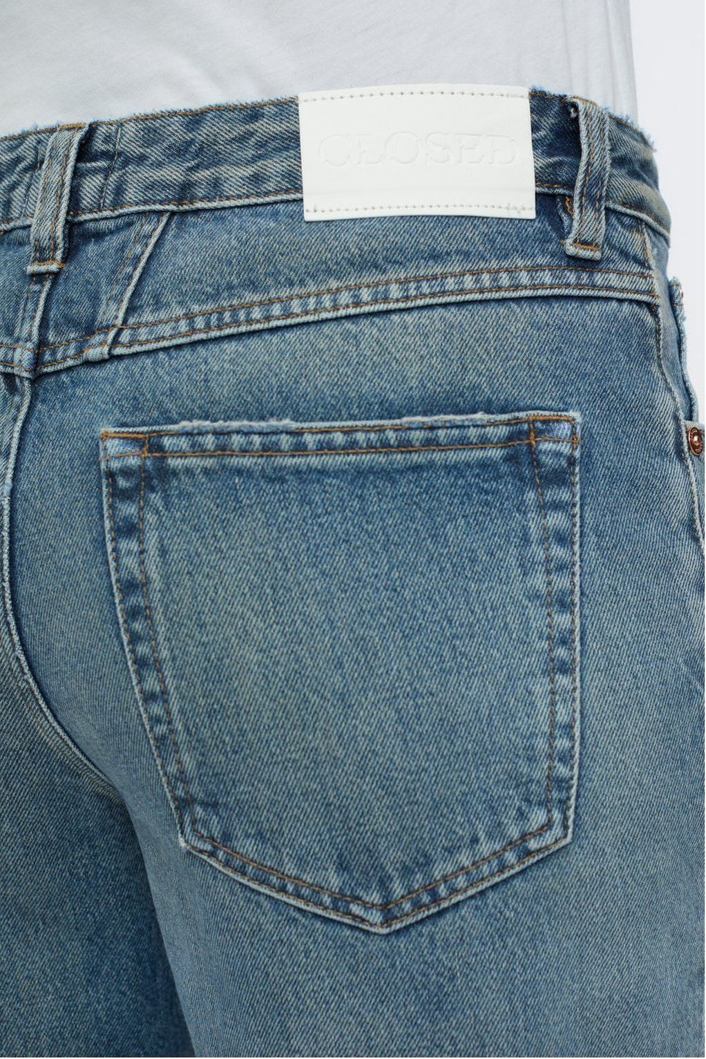 Gillan Wide Jean - Mid Blue - DUNE + SALT