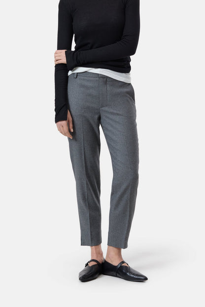 Sonnett Slim Pant - Dark Grey Melange - DUNE + SALT