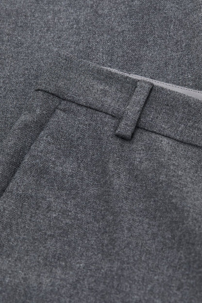 Sonnett Slim Pant - Dark Grey Melange - DUNE + SALT