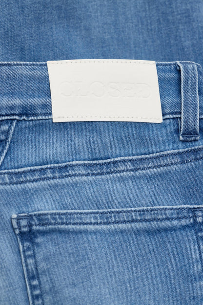 Baker Super Stretch Skinny Jean - Mid Blue - DUNE + SALT