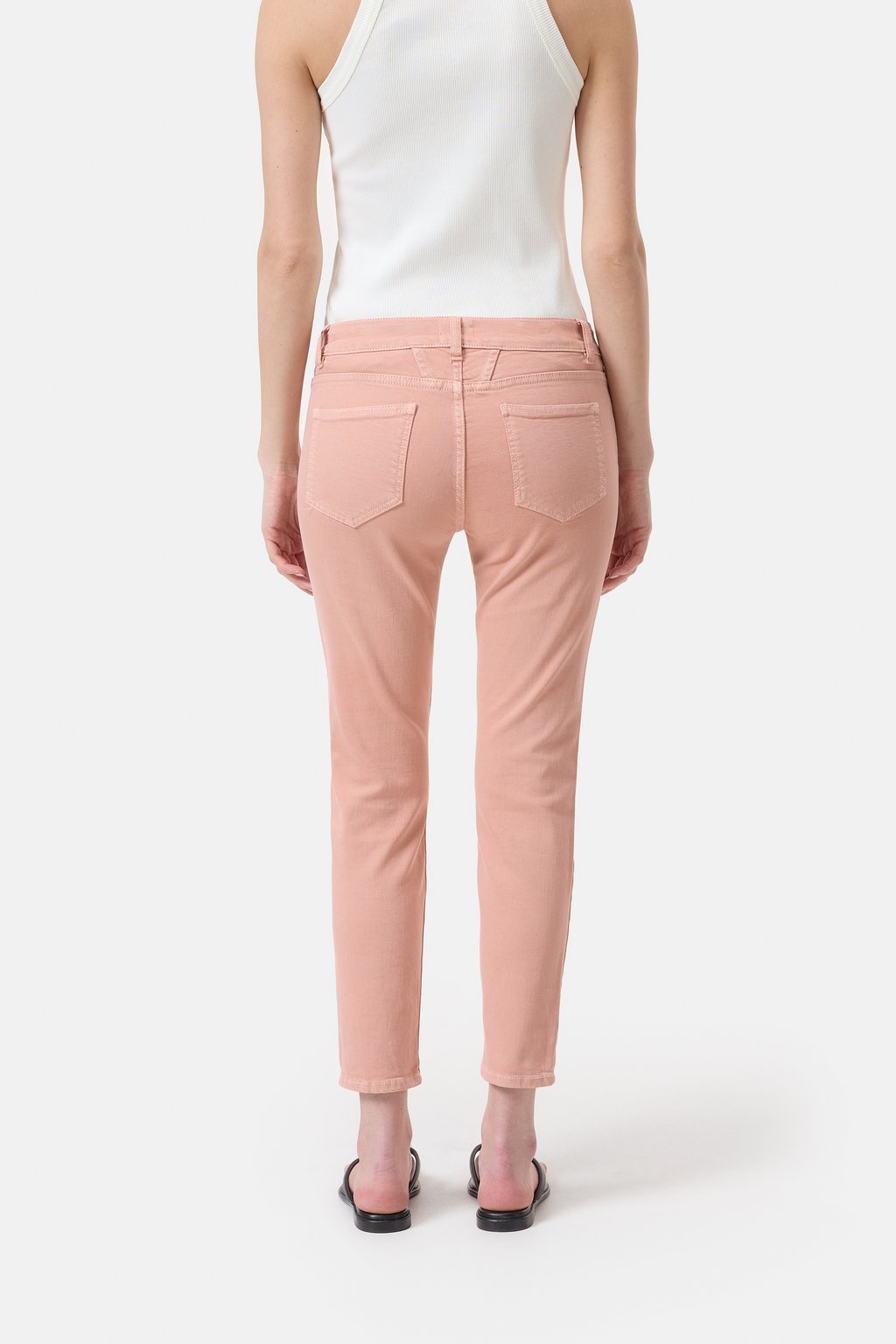 Baker Power Stretch Jeans - Terracotta Rose - DUNE + SALT