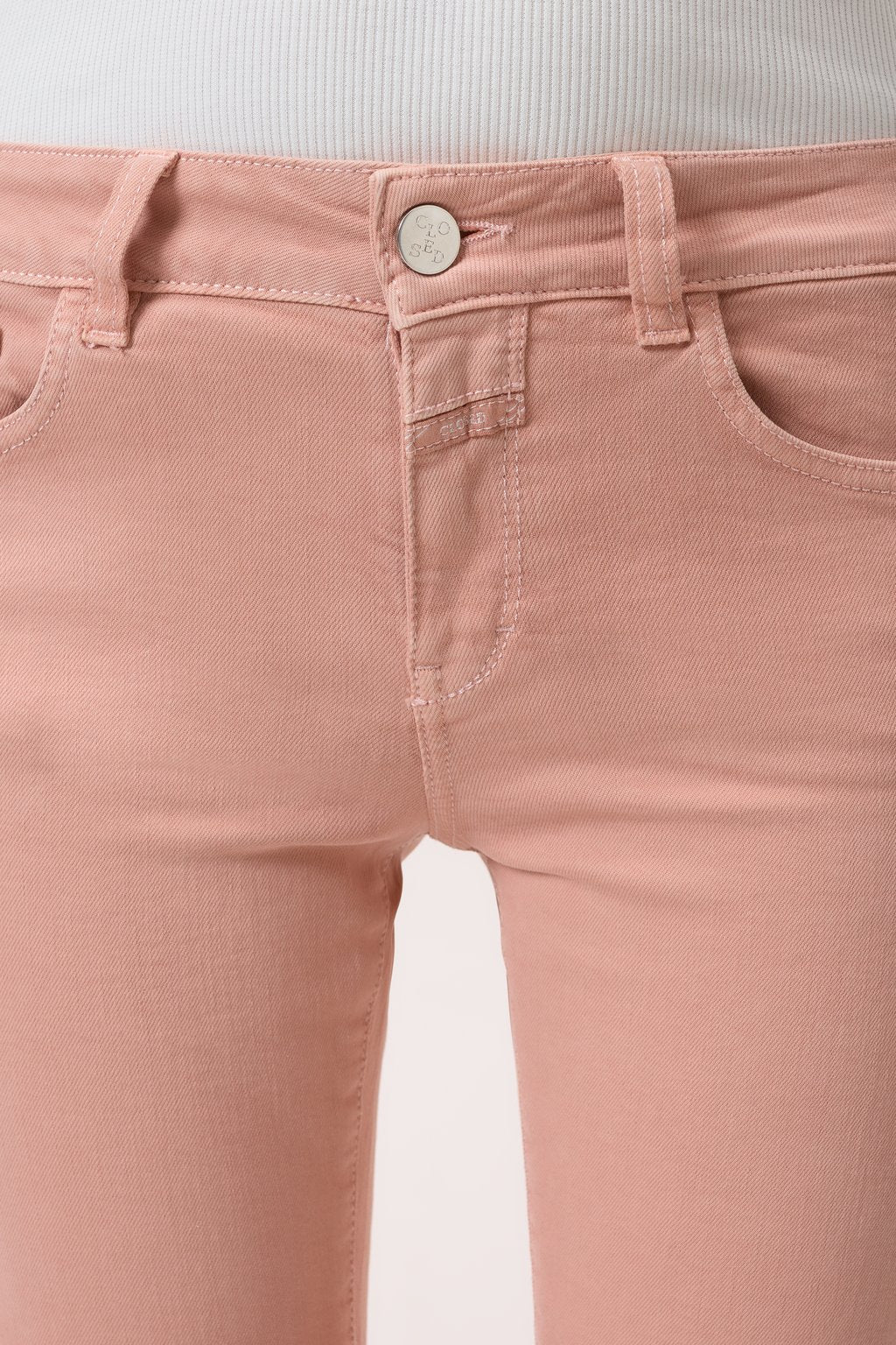Baker Power Stretch Jeans - Terracotta Rose - DUNE + SALT