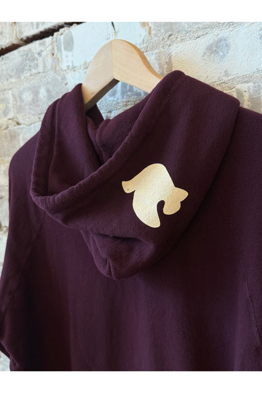 BASICGOODNESS Hoodie - Eggplant - DUNE + SALT