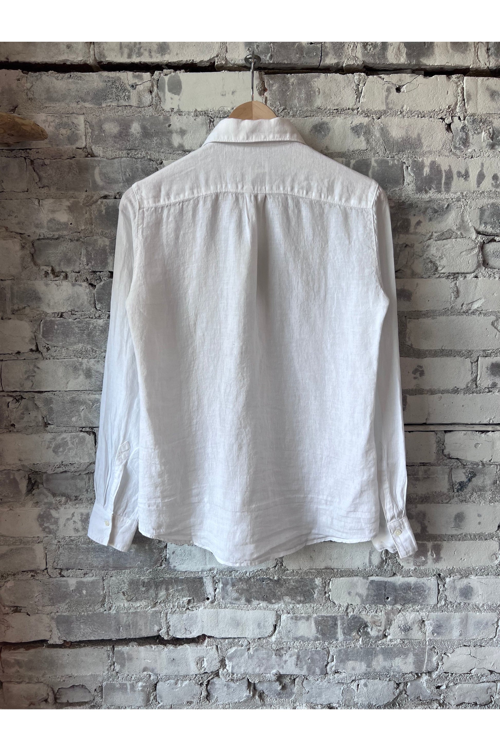 Coraz Linen Shirt - White - DUNE + SALT