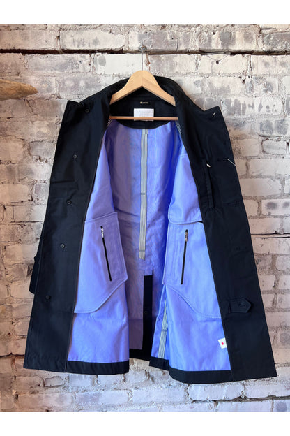 GORE-TEX Soutien Collar Coat - Black - DUNE + SALT