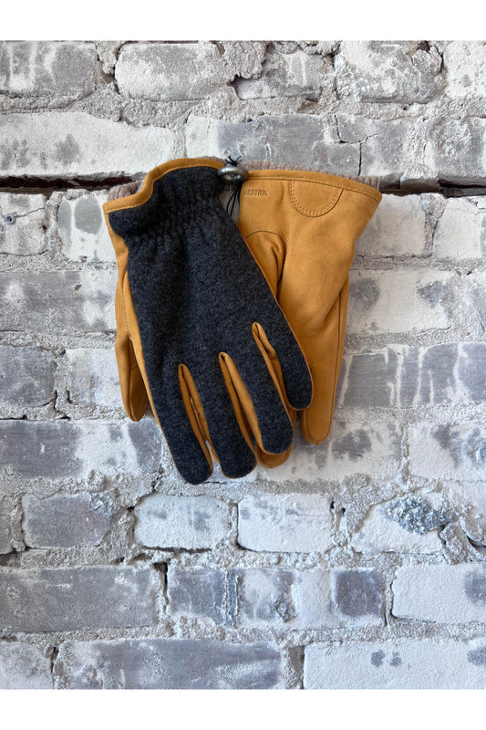 Noah Glove - Charcoal & Tan - DUNE + SALT