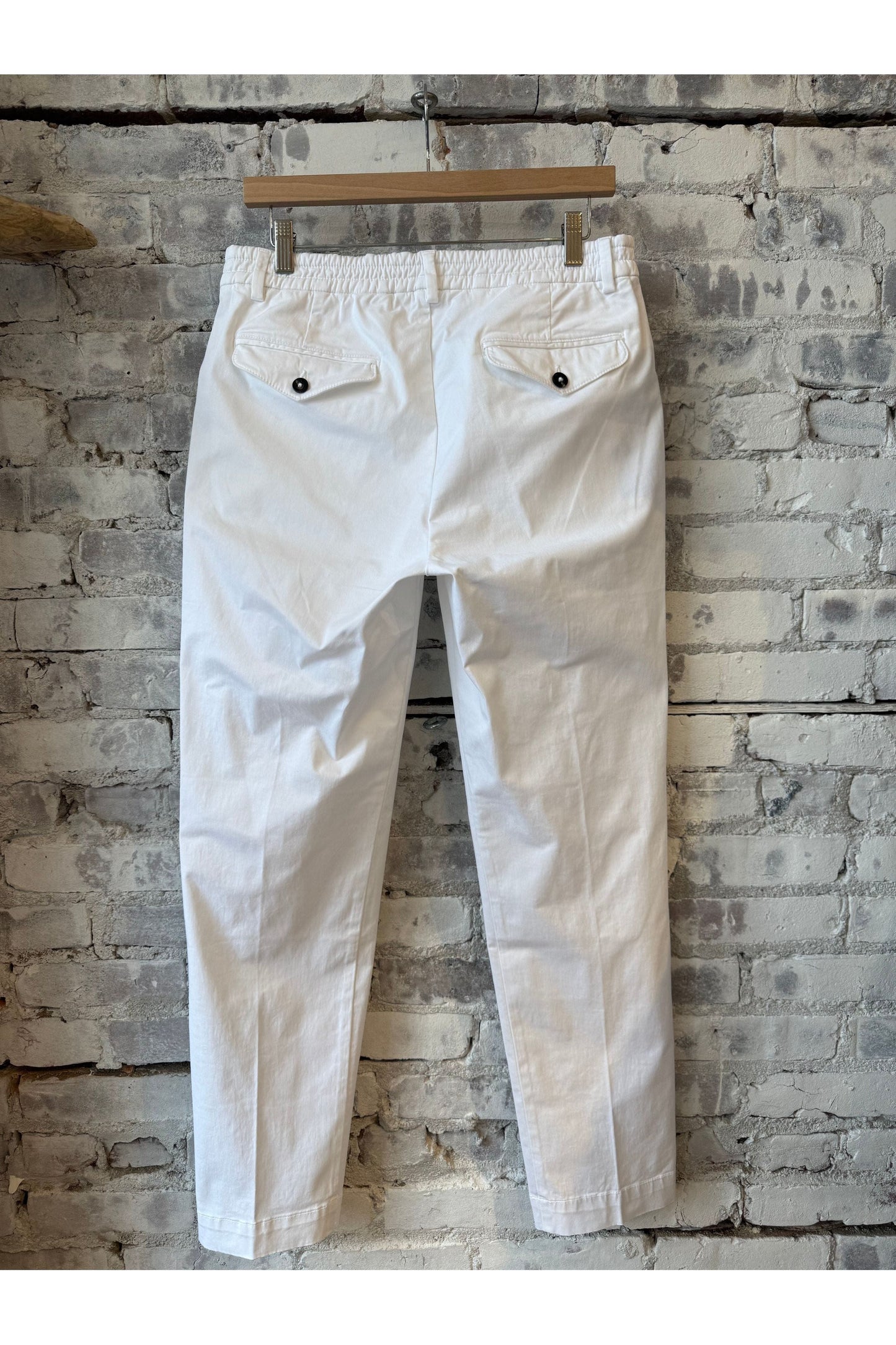 Twill Pant - White - DUNE + SALT