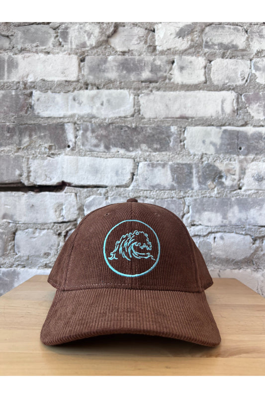 Surfside Corduroy Hat - Brown - DUNE + SALT