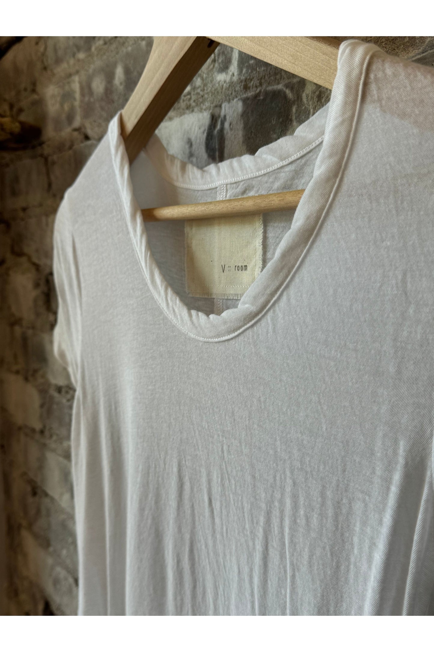 Hi-Soft Jersey SS Crew T-Shirt - White - DUNE + SALT