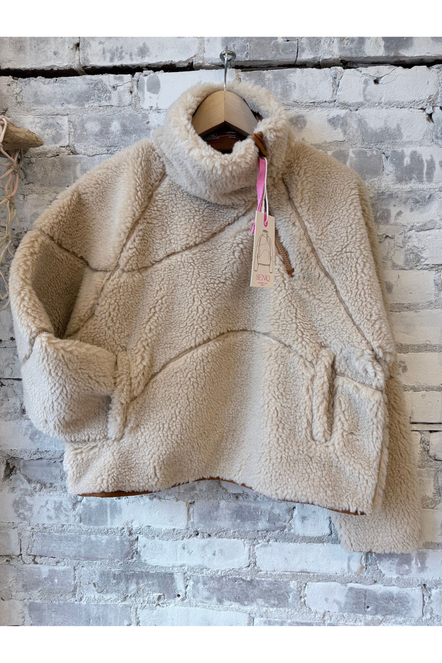 Wooluxe Fleece Pullover - Cookie Dough - DUNE + SALT