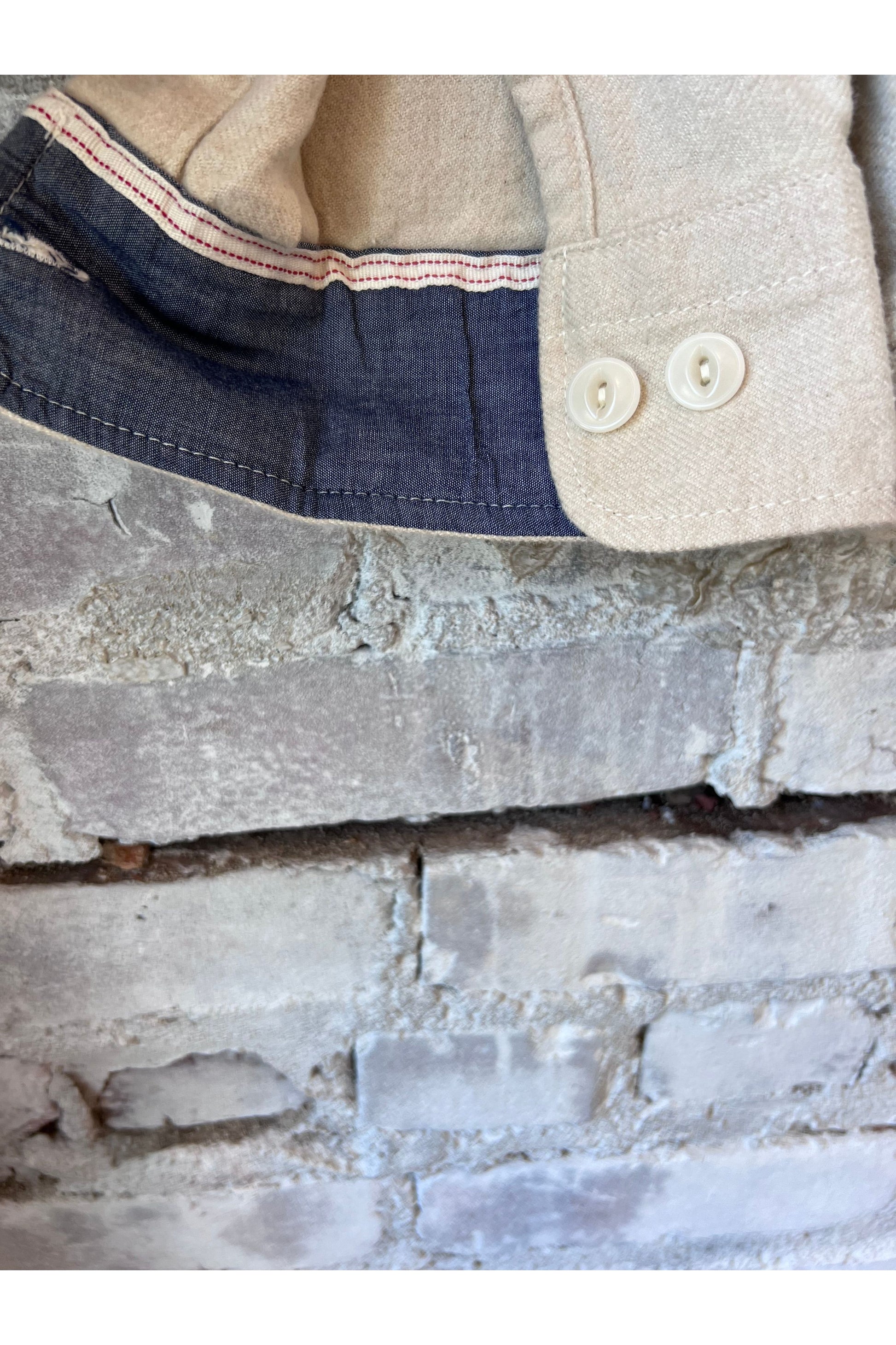 Utility Winter Flannel - Ecru - DUNE + SALT