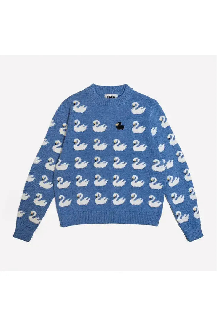 Ugly Duckling Sweater - Blue