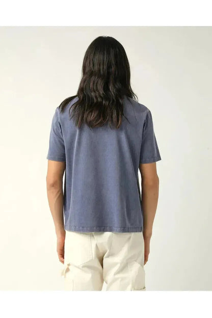 Garment Dyed Tee - Washed Navy - DUNE + SALT