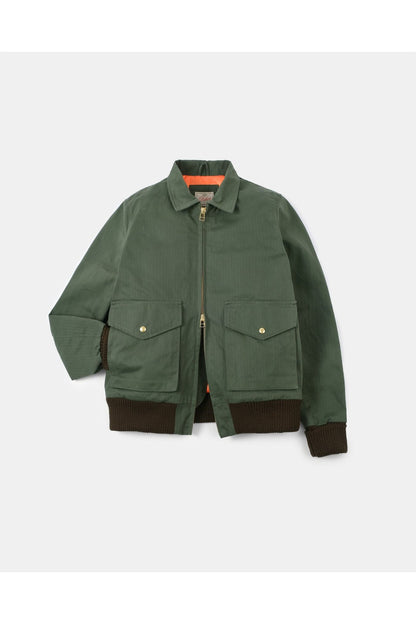 Cargo Carrier Jacket - Spruce Dry Wax - DUNE + SALT
